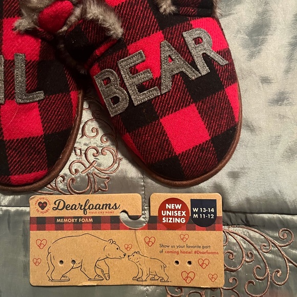 Dear form Mens house shoes size 11-12 - Picture 4 of 4